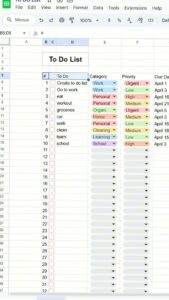 ✨ ✨ Build Your Own To-Do List in Google Sheets | Easy Tutorial for Beginners | stay inspired all year long