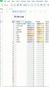 ☁️ 🕯️ Build Your Own To-Do List in Google Sheets | Easy Tutorial for Beginners | Romanticize Your Routine | dream life manifestation
