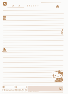 ✨ 🎀 CADERNO HELLO KITTY — PLANEJADOR CRIATIVO 80 FOLHAS | stay inspired all year long