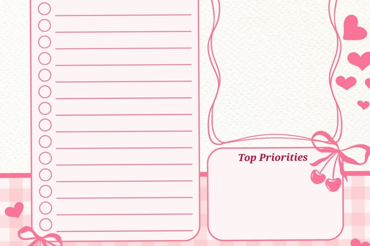 📁 📌 Chic To-Do List for Creative Planners | romanticize your routine