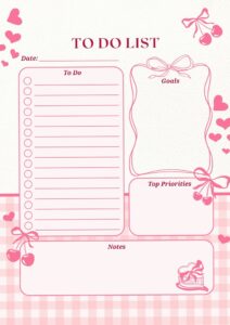 📁 📌 Chic To-Do List for Creative Planners | romanticize your routine