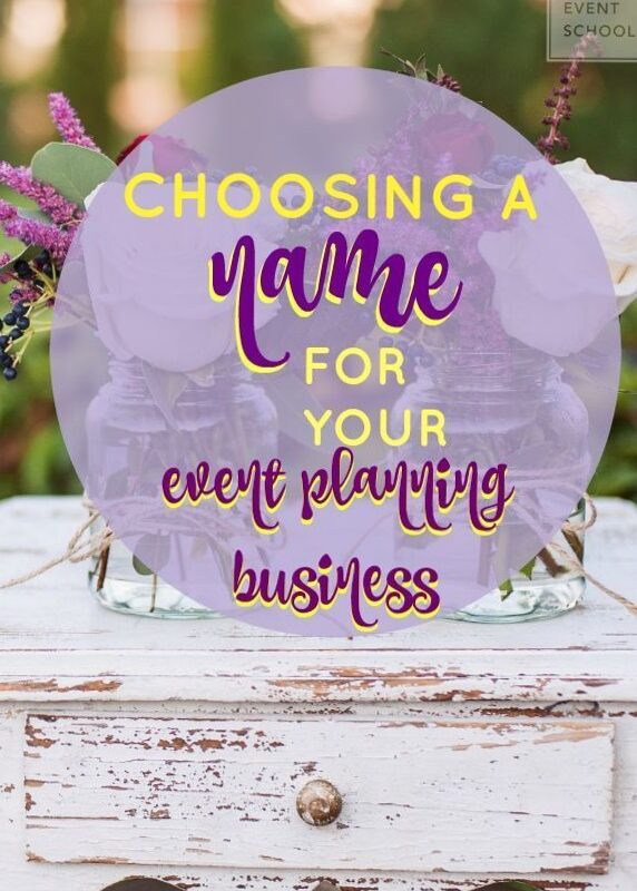 🖇️ 📊 Choosing a Name for Your Event Planning Business | secret to staying productive