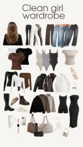 🌿 🌿 Clean Girl Aesthetic Wardrobe Essentials | romanticize your routine