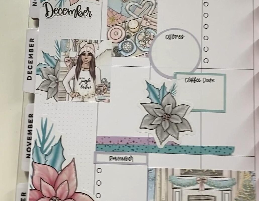 Cozy Winter Spread | Happy Planner Classic — 🪄 🎨 stay inspired all year long