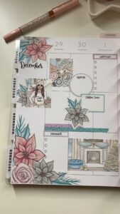 Cozy Winter Spread | Happy Planner Classic — 🪄 🎨 stay inspired all year long