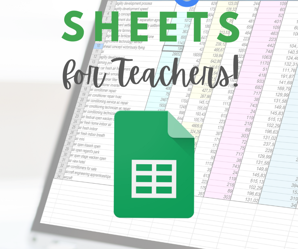 Creative Classroom Google Sheets Hacks for Teachers — 🎨 🌈 romanticize your routine