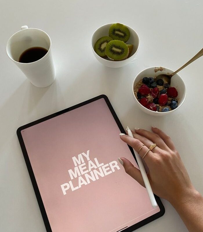 📝 📊 Creative Meal Plan Board Cover Design | dream life manifestation