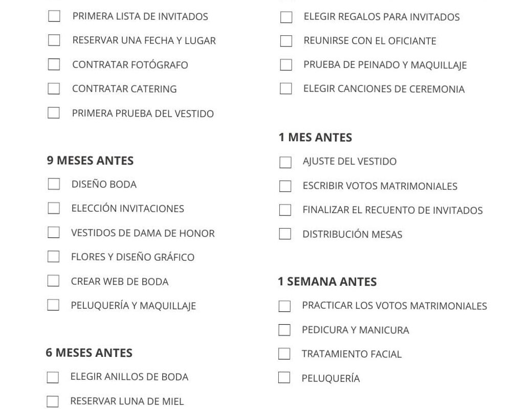 Cronograma Boda: Diseño Digital & Planificación Creativa — ☁️ 🎀 secret to staying productive