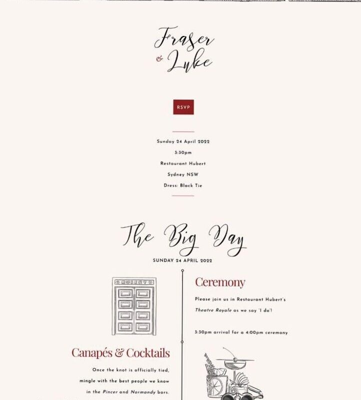 🖇️ 📝 Custom Animated Wedding Website Design Inspiration | stay inspired all year long