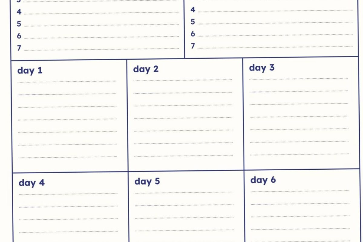 Custom Travel Itinerary Template | Free Google Docs Design — 📝 📁 ultimate printable checklist