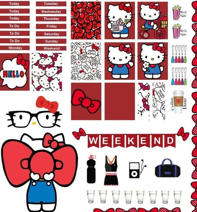 📊 📌 Cute Kitty Kats Planner Stickers for Digital Organization — Stay Inspired All Year Long | dream life manifestation