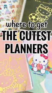 📊 📅 Cute Planners with Changeable Covers — Hello Kitty Options! | secret to staying productive