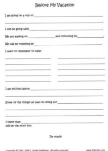 ☁️ ✨ Daily Journal Worksheets for Students | Creative Planning Tools | stay inspired all year long