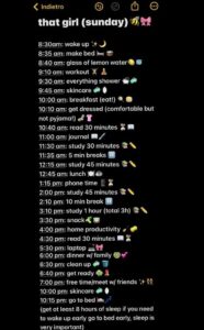 🤍 🎀 Daily Routine for Digital Design & Creative Planning | secret to staying productive