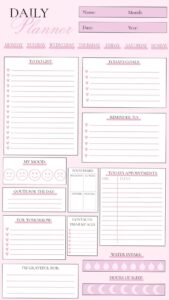 📁 📝 Digital Daily Planner | Creative Design & Productivity Tools | stay inspired all year long