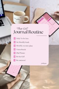 🌸 💍 Digital Journaling Routine for Creative Planners | dream life manifestation