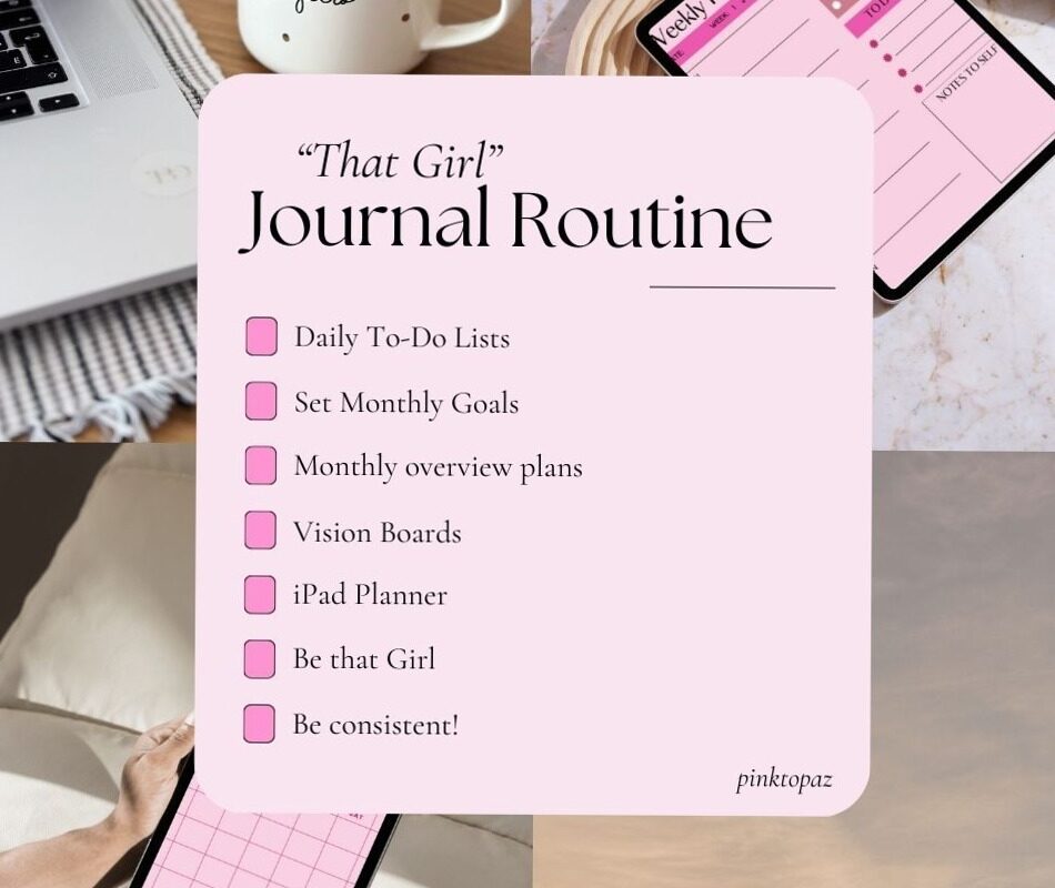 🌸 💍 Digital Journaling Routine for Creative Planners | dream life manifestation