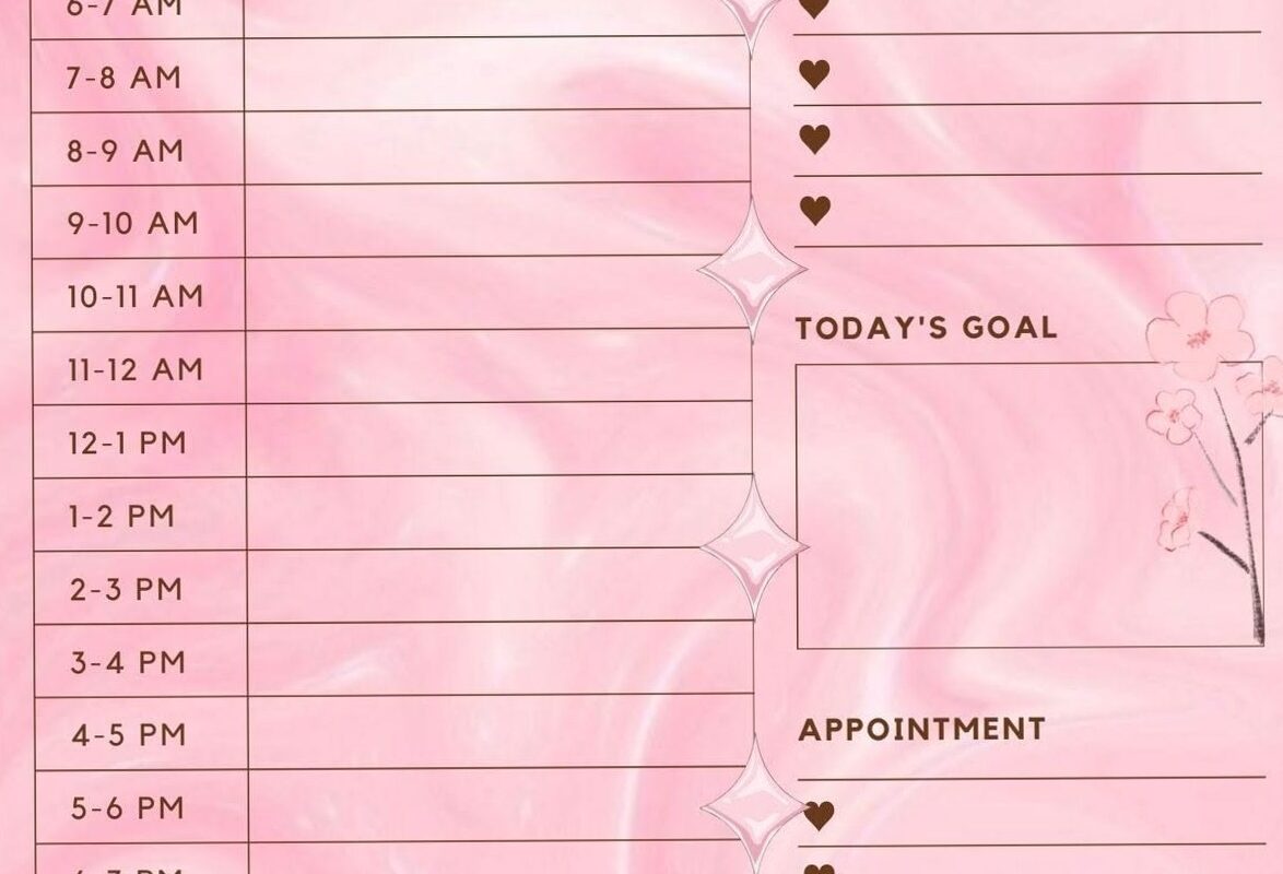 🕯️ ☁️ Digital Planner Template for Creative Productivity | romanticize your routine