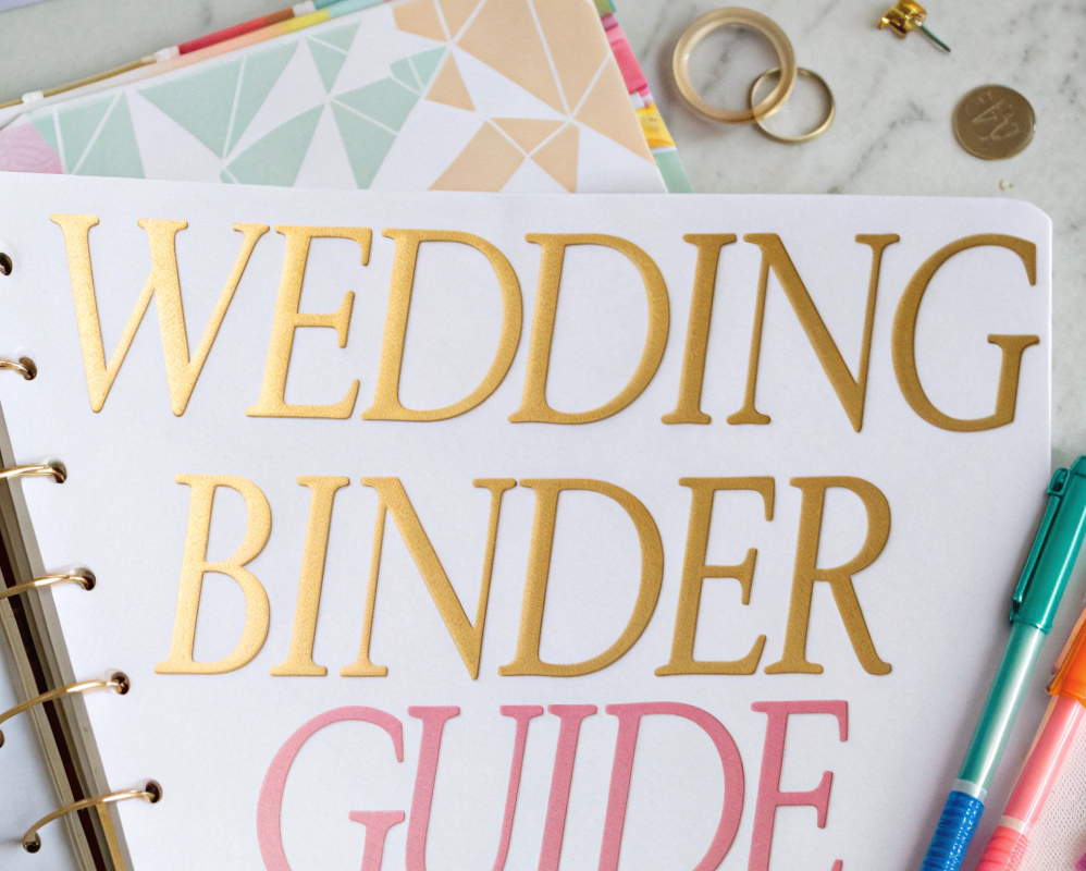 ✨ ✨ DIY Wedding Binder: Design Your Dream Planner | essential planning guide