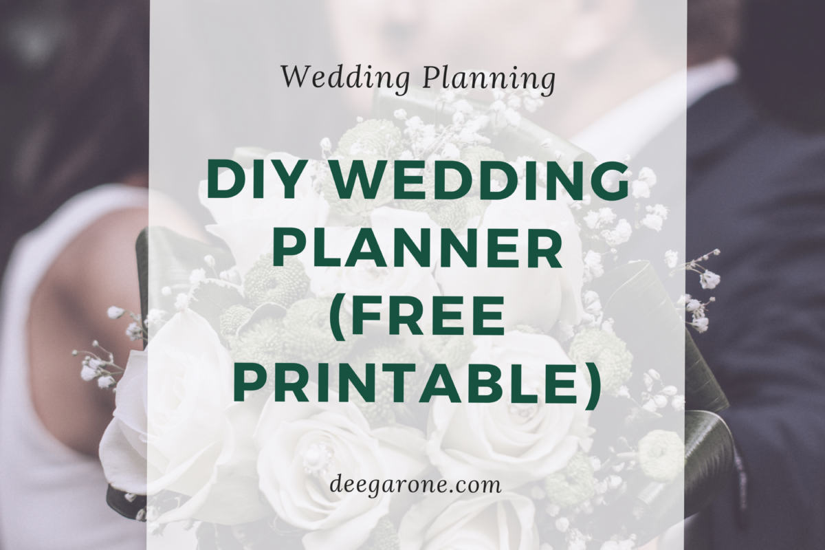 DIY Wedding Planner — Free Printable Wedding Planning Guide — 🎀 ☁️ dream life manifestation
