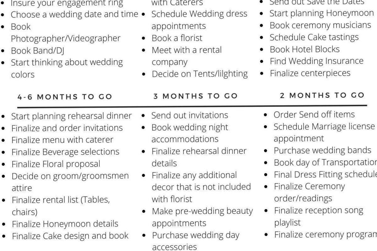 🪄 🎨 DIY Wedding Planning Checklist & Timeline for a Stress-Free Day | ultimate printable checklist