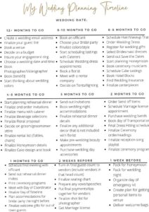 🪄 🎨 DIY Wedding Planning Checklist & Timeline for a Stress-Free Day | ultimate printable checklist