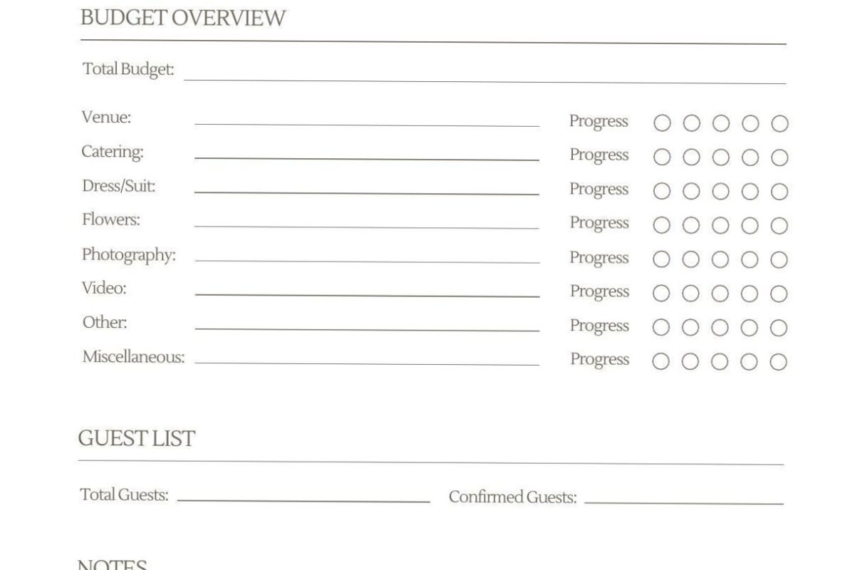 👰 🍰 Dream Day Wedding Planning Bundle | secret to staying productive