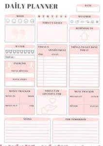 ☁️ ✨ dream life manifestation: 5-in-1 Planner: Daily, Weekly, Productivity & More | A4/A5/Letter Sizes | Instant Download