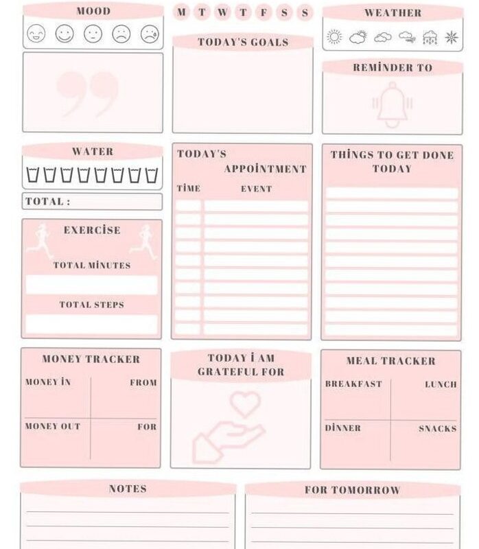☁️ ✨ dream life manifestation: 5-in-1 Planner: Daily, Weekly, Productivity & More | A4/A5/Letter Sizes | Instant Download