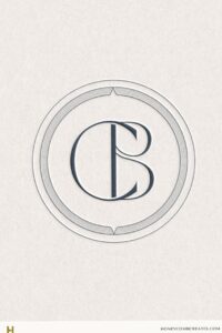 💎 🌈 dream life manifestation: Compass-Inspired Logo for Event Planners | Honeycomb Design