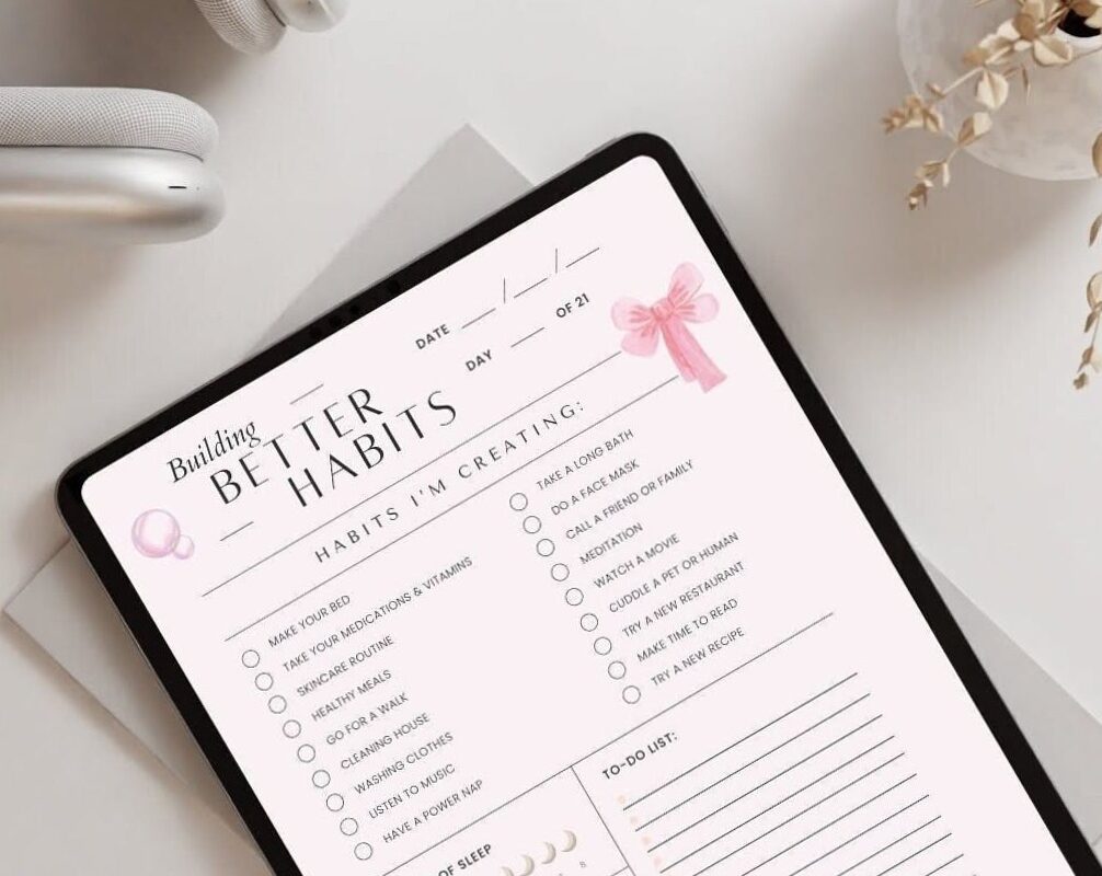 📁 📅 dream life manifestation: Coquette Girly Pink Digital Planner for Creative Souls