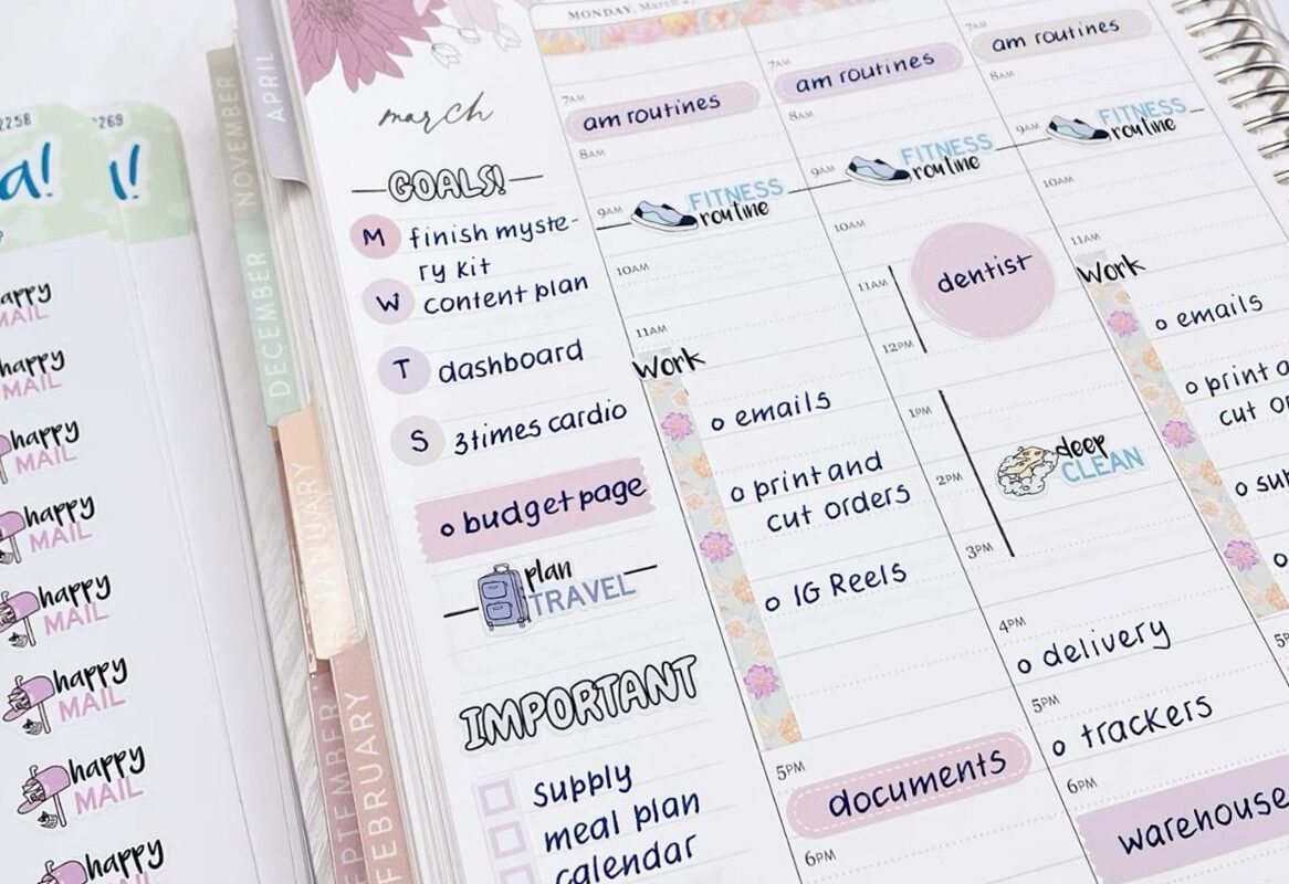 📁 🖇️ dream life manifestation: Creative Planning with Mama Gloria Stickers: Effective Planning Made Easy