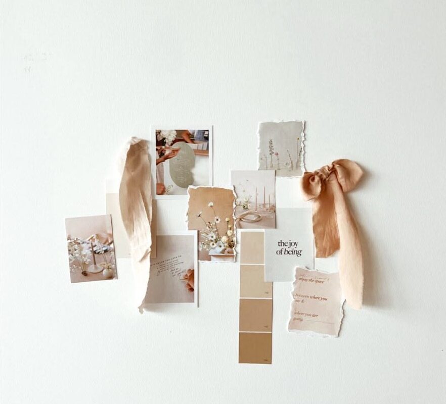 🕯️ 🤍 dream life manifestation: Design Moodboard Inspiration for Digital Projects