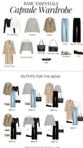 📊 🖇️ dream life manifestation: Fall Capsule Wardrobe for Digital Design & Creative Planners