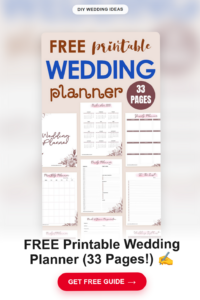 🥂 🌸 dream life manifestation: FREE Printable Wedding Planner (33 Pages)