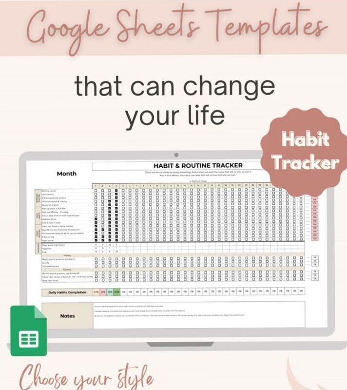 🌸 🥂 dream life manifestation: Free Google Sheets Templates to Transform Your Workflow