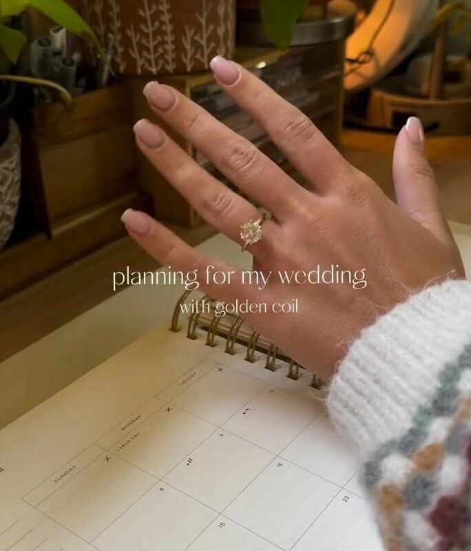☁️ 🎀 dream life manifestation: How to Use Your Planner For Wedding Planning | Golden Coil