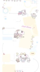 💌 🌸 dream life manifestation: Sanrio Journal Template | Planner Design | Digital Creativity