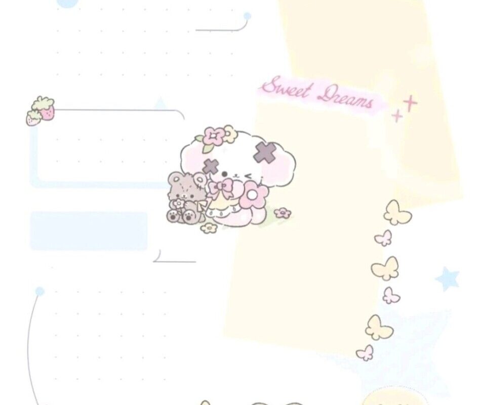 💌 🌸 dream life manifestation: Sanrio Journal Template | Planner Design | Digital Creativity