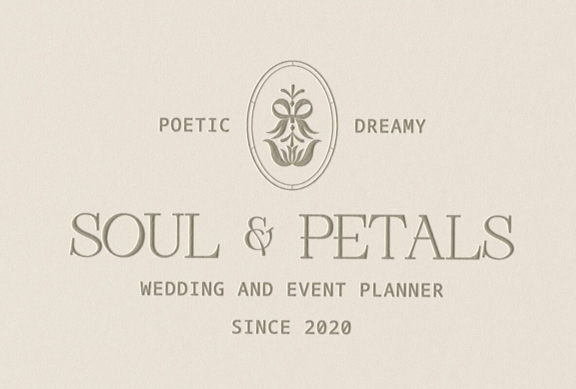 🕯️ ☁️ dream life manifestation: Sophisticated Branding & Logo Design for Wedding Planners | Blossom Studio