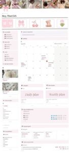 🕯️ ✨ dream life manifestation: Student Planner: Digital & Printable Free Templates