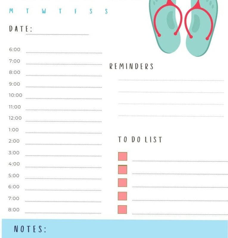 🌿 ✨ dream life manifestation: Summer & Vacation Planner | The Full Nester