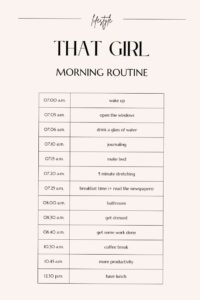 🖇️ 📁 dream life manifestation: that girl» morning routine | digital planners & creative assets