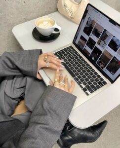 ☁️ 🌿 dream life manifestation: Vision Board Social Marketing Design Templates