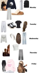 💎 🎨 dream life manifestation: Weekly Outfits for Digital Design & Creative Planners