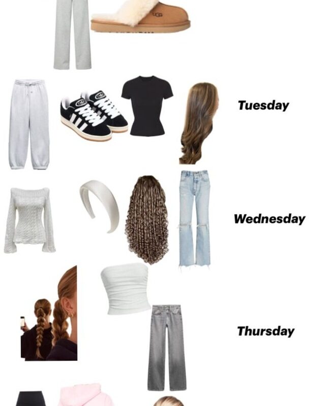 💎 🎨 dream life manifestation: Weekly Outfits for Digital Design & Creative Planners