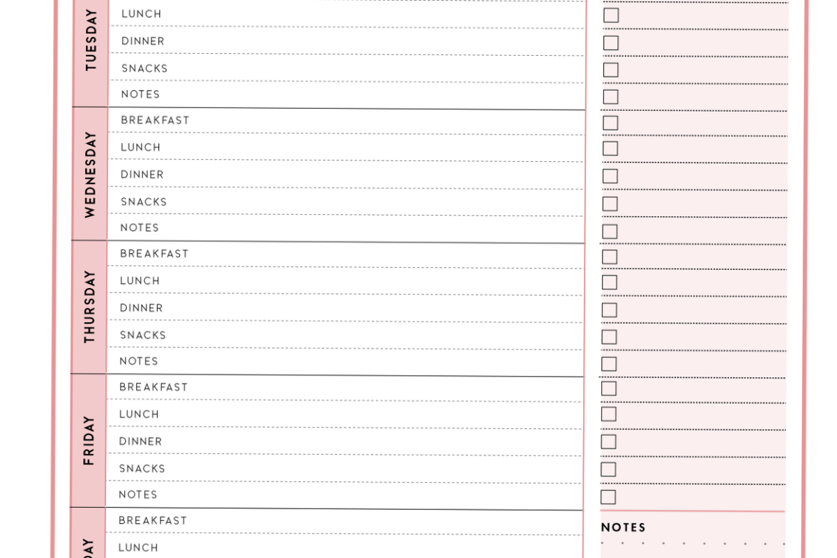 ✨ 🕯️ dream life manifestation: Weekly Meal Planning for Creative Lives