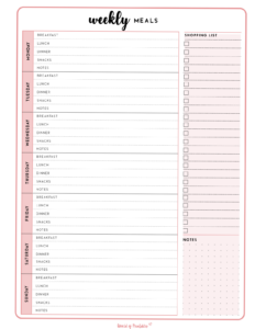 ✨ 🕯️ dream life manifestation: Weekly Meal Planning for Creative Lives