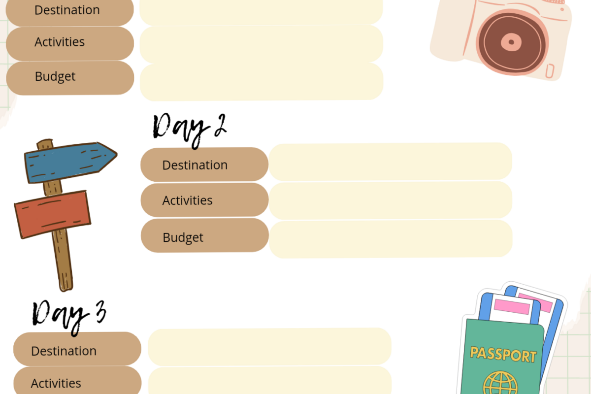 💎 🎨 dream life manifestation: Your 2025 Travel Planner: Organize Every Adventure