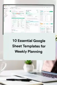 Effortless Weekly Planner Templates for Digital Design & Creativity — 🤍 🌿 romanticize your routine